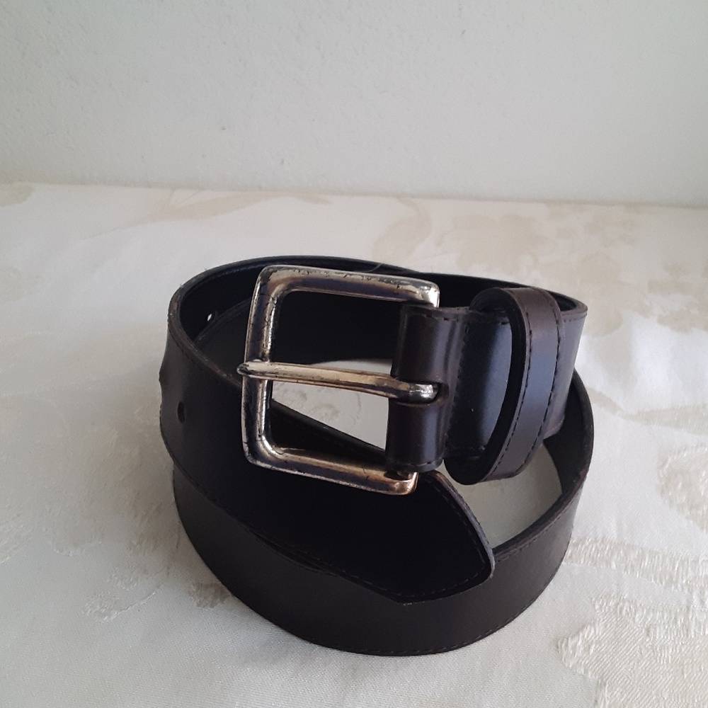 Women's Blue Asphalt Brown Belt
